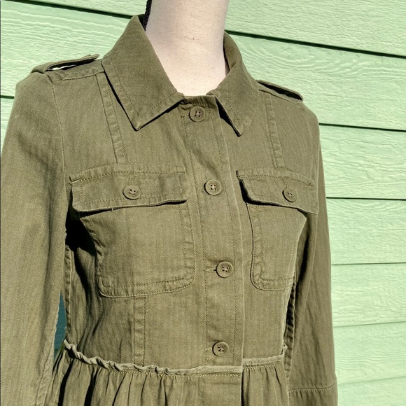 Peplum Utility Jacket - Picture 5 of 16